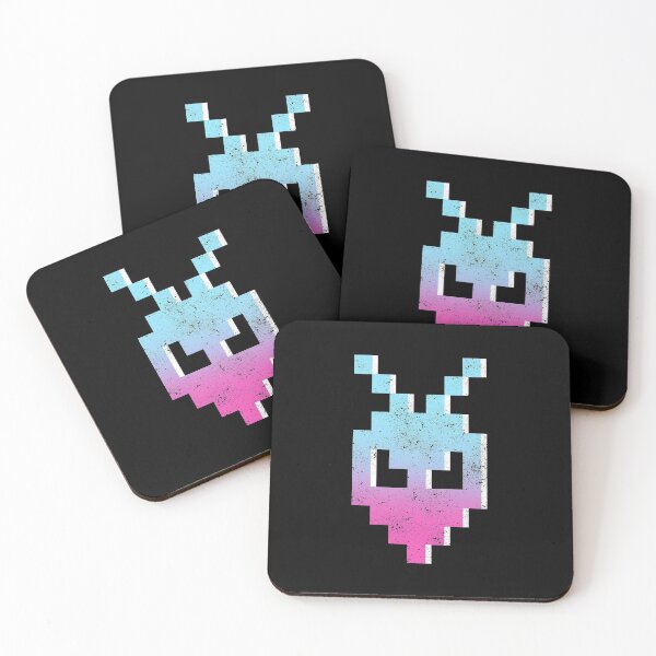 Item preview, PixelAnt Pink and Blue designed and sold by feether-store.