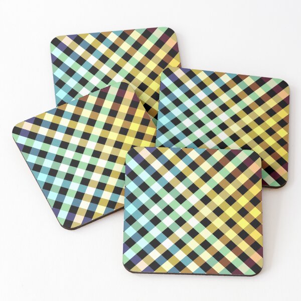 Item preview, Abstract color pattern, colorful stripes / checkered design designed and sold by ohaniki.