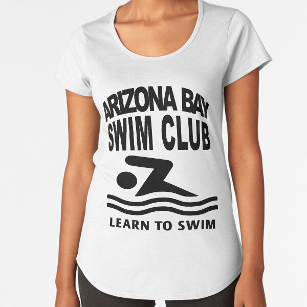 Learn To Swim Arizona Bay Swim Club V.2 Premium Scoop T-Shirt