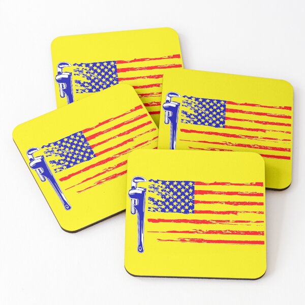 Item preview, Pipe Wrench and the American Flag designed and sold by headshote.
