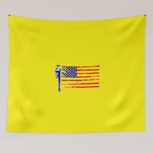 Item preview, Pipe Wrench and the American Flag designed and sold by headshote.