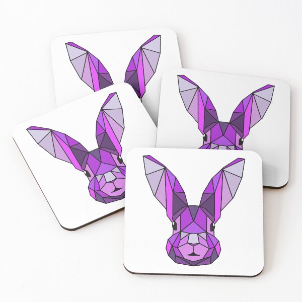 Item preview, Geometric Bunny - Purple designed and sold by Geometricshow.