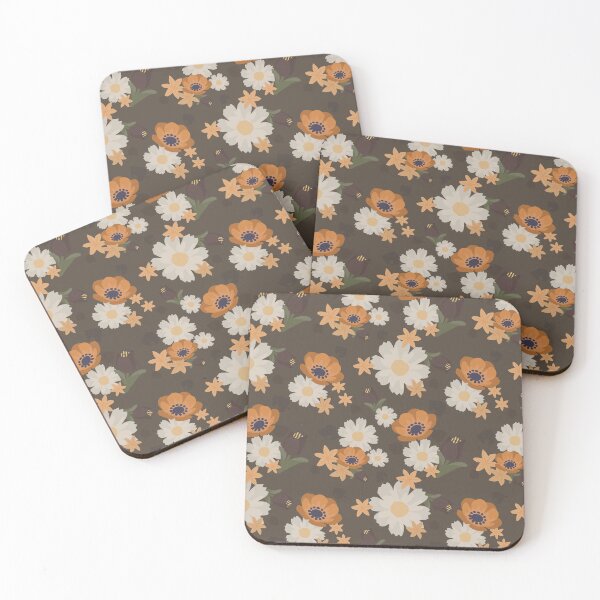 Item preview, Cosmos, Windflower, Tulip and Hyacinth Floral Pattern designed and sold by TheMajesticGoat.