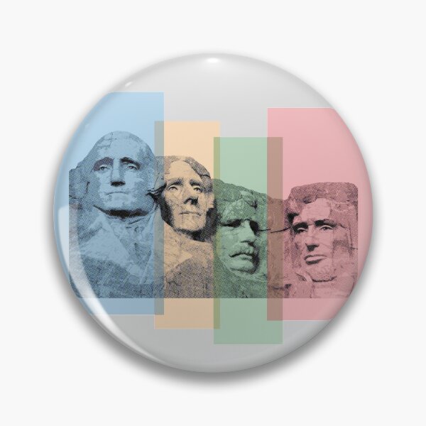 Item preview, Mount Rushmore Pop Art designed and sold by creative-athome.