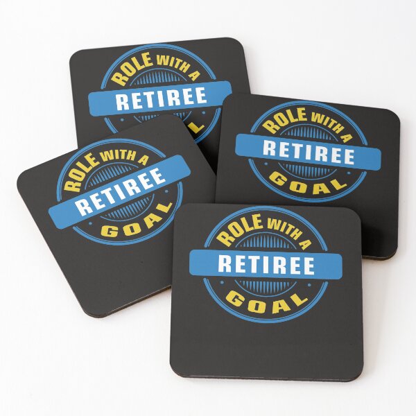 Item preview, Retiree Role with a Goal Retired Dad Hubby Father Humor Mon  designed and sold by Chuck Korringa.