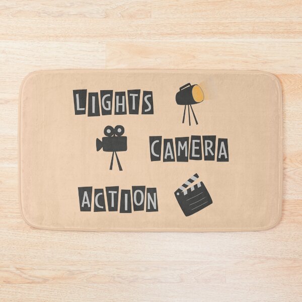 Item preview, Lights Camera Action! Old Hollywood Movie designed and sold by CocoandDaisy.