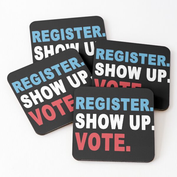 Item preview, Register Show up vote shirt designed and sold by FHdesigns.