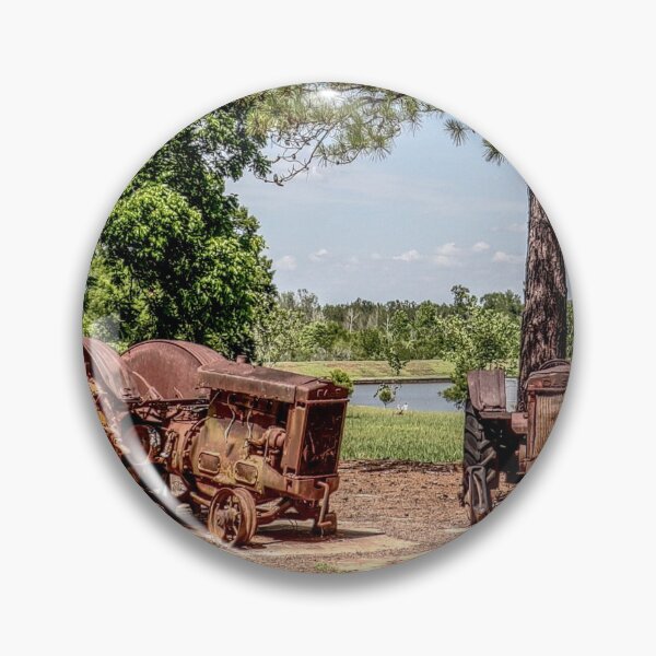 Item preview, Vintage Old Rusty Tractors at a State Park designed and sold by Crobin1961.
