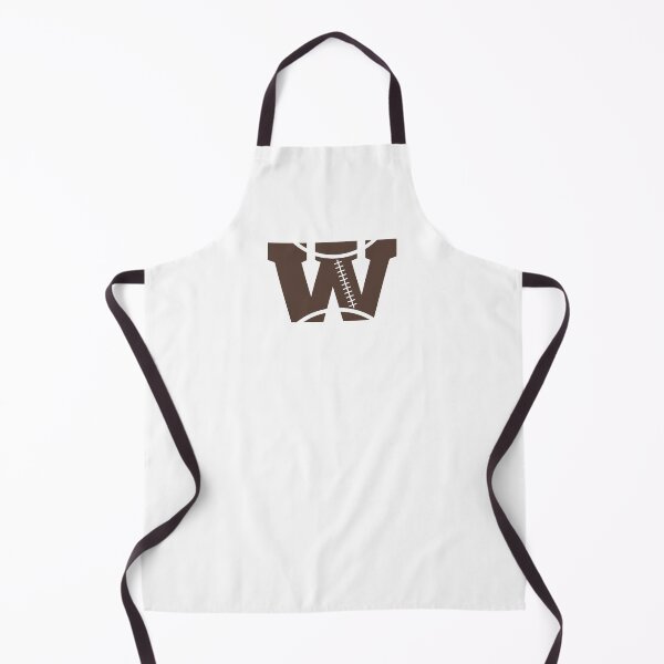 Item preview, Personalized Football Initial W designed and sold by TheFamilyVan.