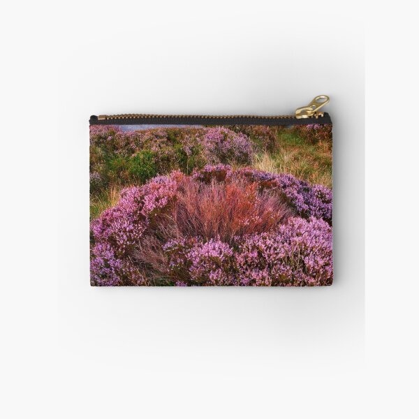 Item preview, Flowering Peak District Heather at Sunset designed and sold by Lenscraft by Robin Whalley.