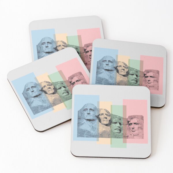 Item preview, Mount Rushmore Pop Art designed and sold by creative-athome.