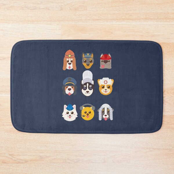 Item preview, Cute Professional Working Dogs Pattern designed and sold by twicetrader.
