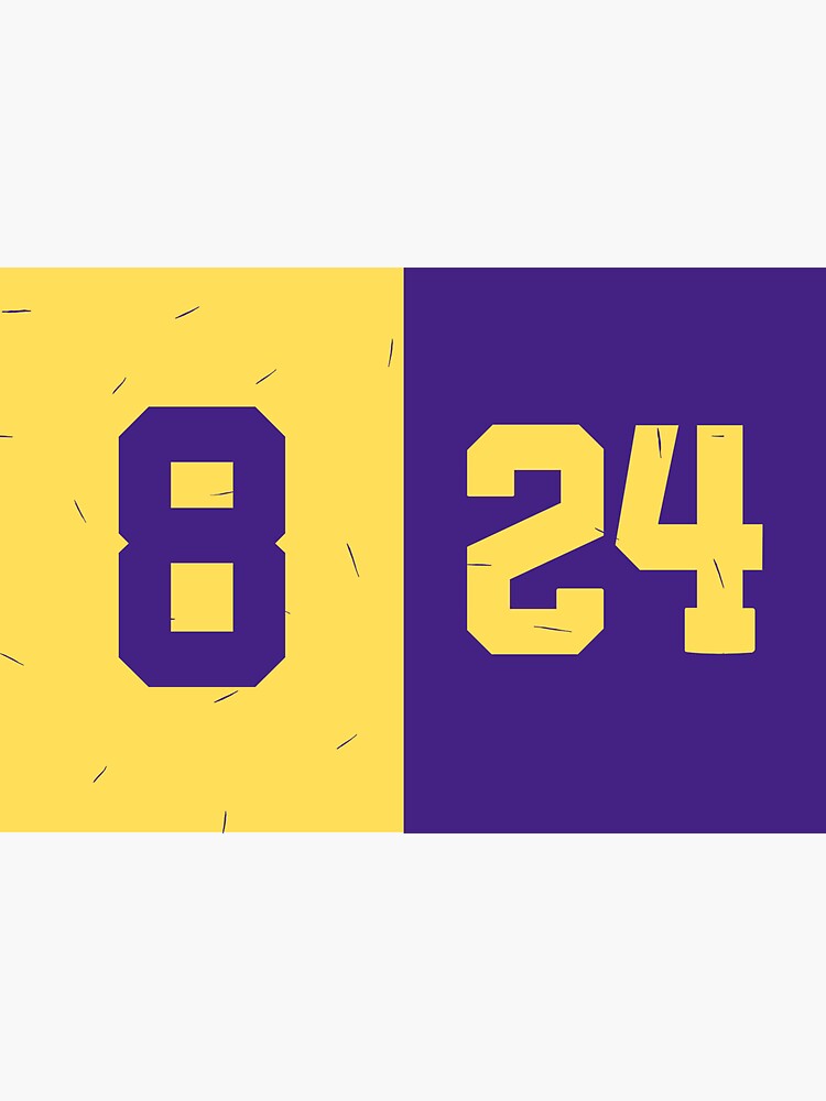 Lakers 24 Stickers for Sale