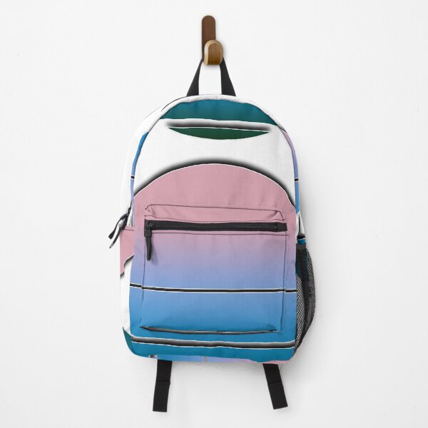 Item preview, Vaporwave outrun pink and blue sun designed and sold by LauraBarnesArt.