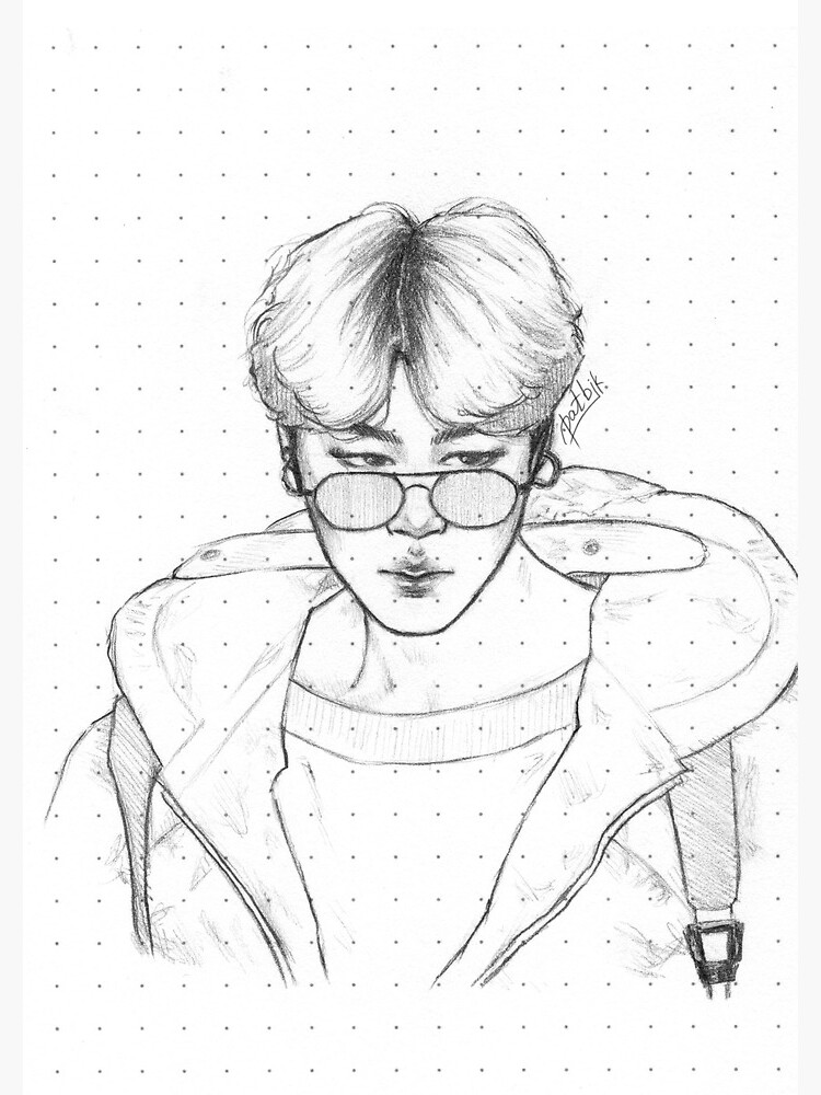 Park Jimin: Airport Fashion  Spiral Notebook for Sale by hyyhk