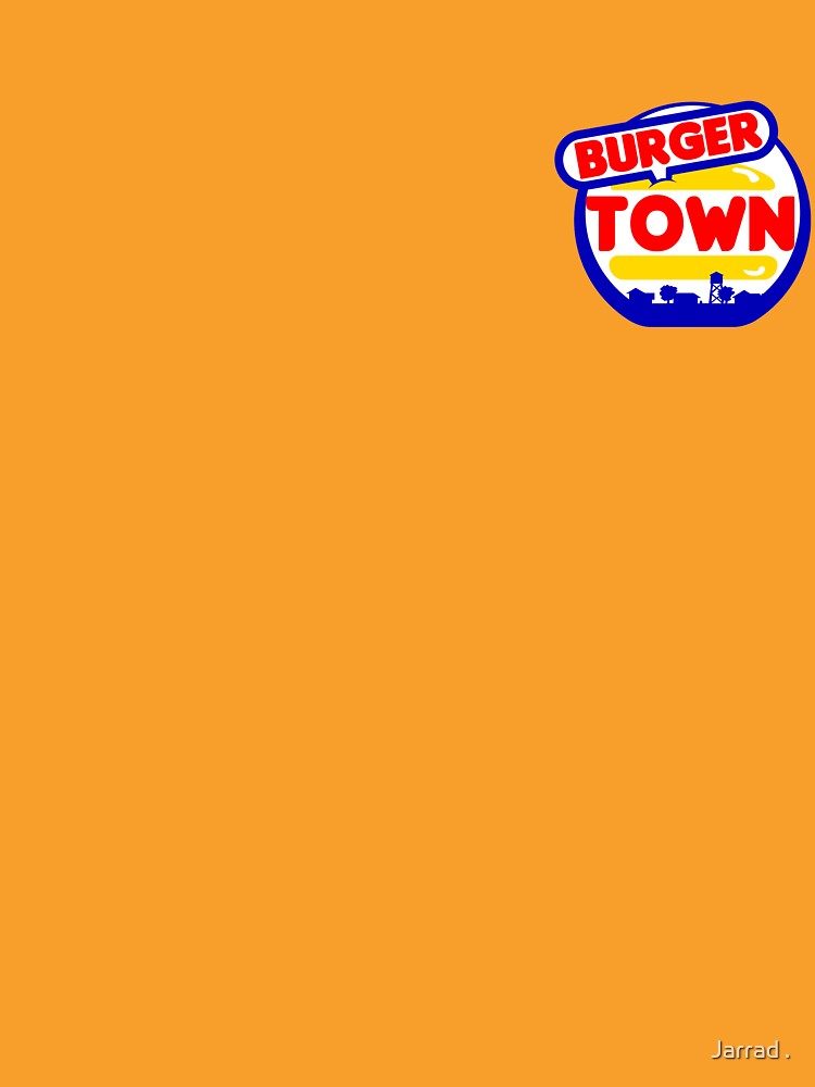 "Burger Town" Tshirt by NiFe Redbubble