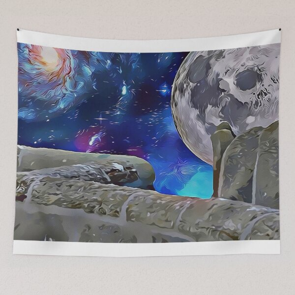Item preview, View over the wall designed and sold by Sabine Straka.