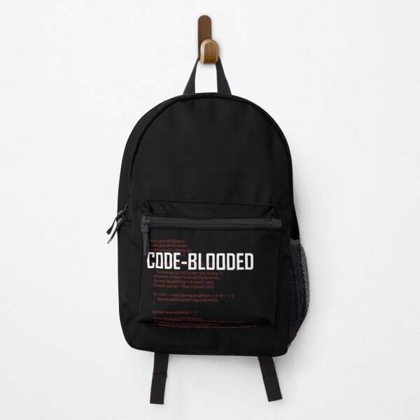 Item preview, Code-Blooded Tee Funny Code Programmer IT T-shirt Tee Mens Womens Ladies Dad Gift Geek Nerd Present Coder Computer Science Tech Developer designed and sold by Vibe by Flow.