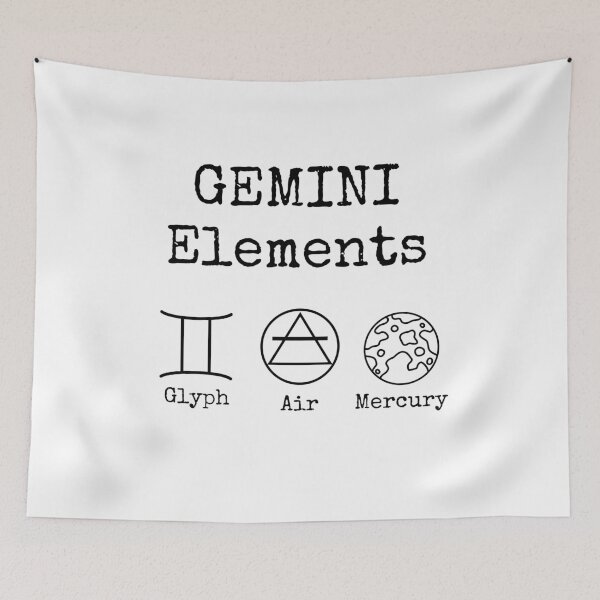 Item preview, Gemini Elements Design designed and sold by JaysignersPrint.