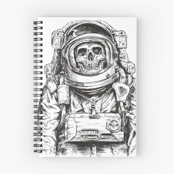 Item preview, Esqueleto, astronauta, cráneo designed and sold by HINKLE.