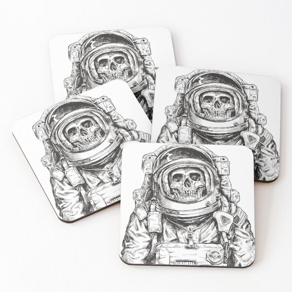 Item preview, Skeleton Astronaut Skull  designed and sold by HINKLE.