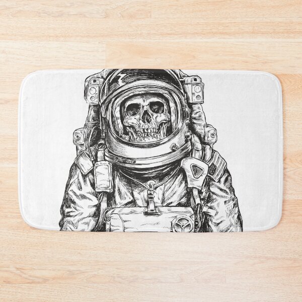 Item preview, Skeleton Astronaut Skull  designed and sold by HINKLE.
