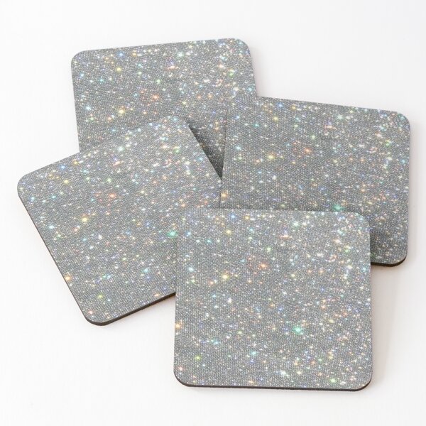 Item preview, Aesthetic sparkly glittery holographic vintage retro glam pattern designed and sold by samararibas.