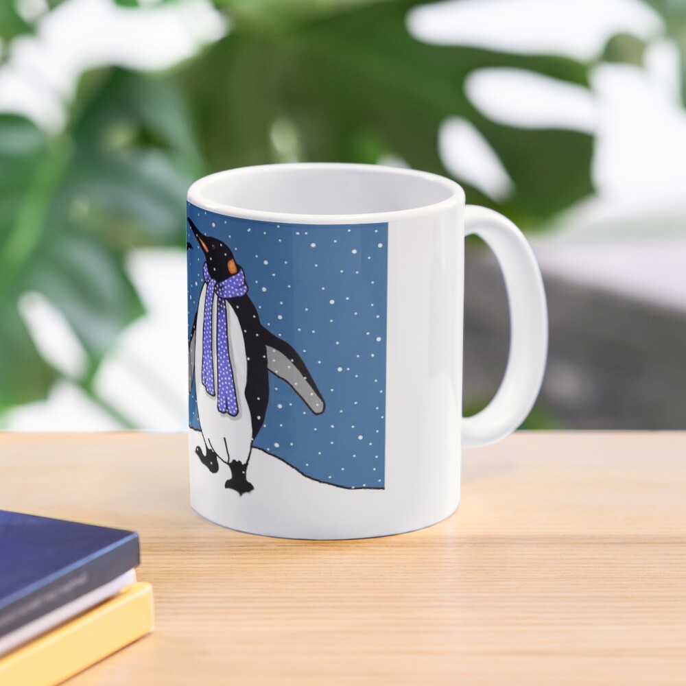 Penguins, -, Blue, Daytime, Animates, Mug