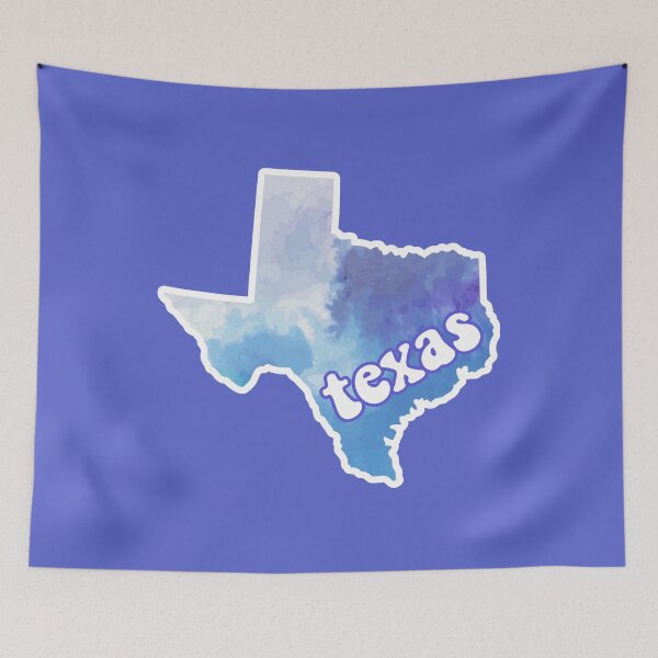 Item preview, Texas Blue Watercolor Ombre designed and sold by BoldNFresh.