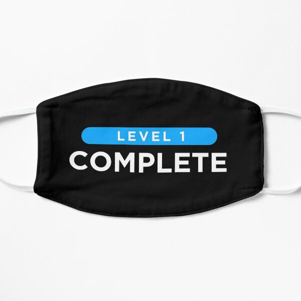 Kopie von Level 1 Complete T-Shirt - Lustige Herren 1. Hochzeitstag Shirt - Vintage verheiratet seit 2019 Geschenk TShirt für Vatertag Weihnachten Maske