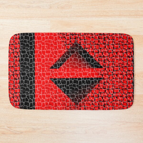 Item preview, Red and Black Crocodile Motif designed and sold by Sharon Schwalbe.
