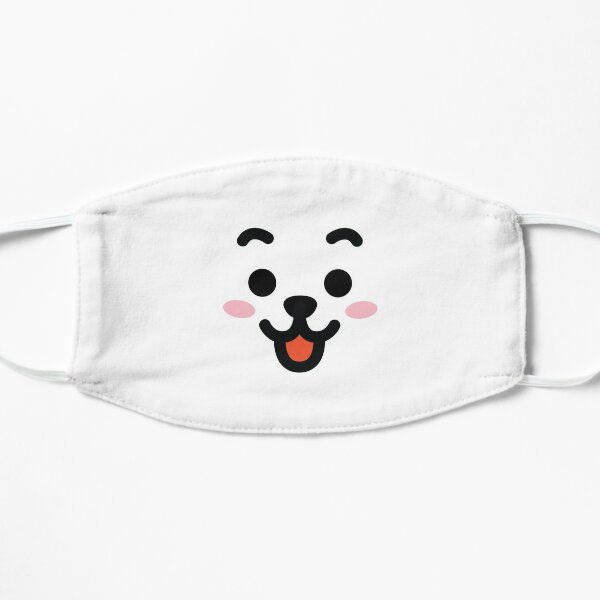 Download Bt21 Face Masks Redbubble PSD Mockup Templates