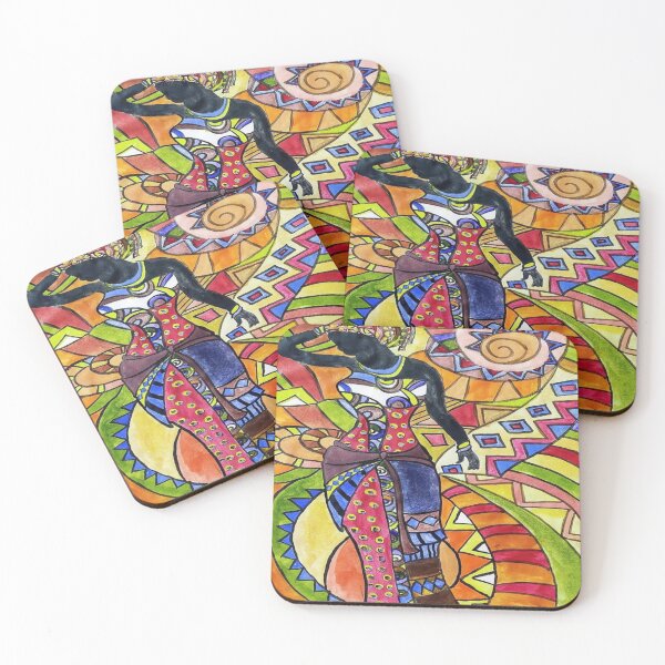 Item preview, African tribal art . designed and sold by Aesthetic-Draw.