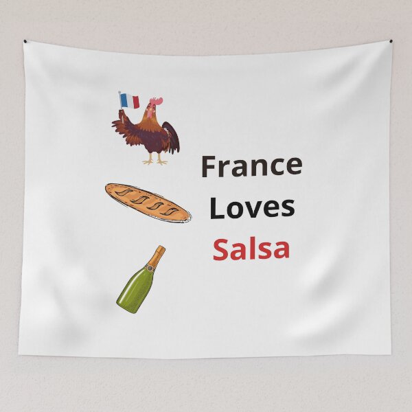 Item preview, France Loves Salsa designed and sold by Toro-design.