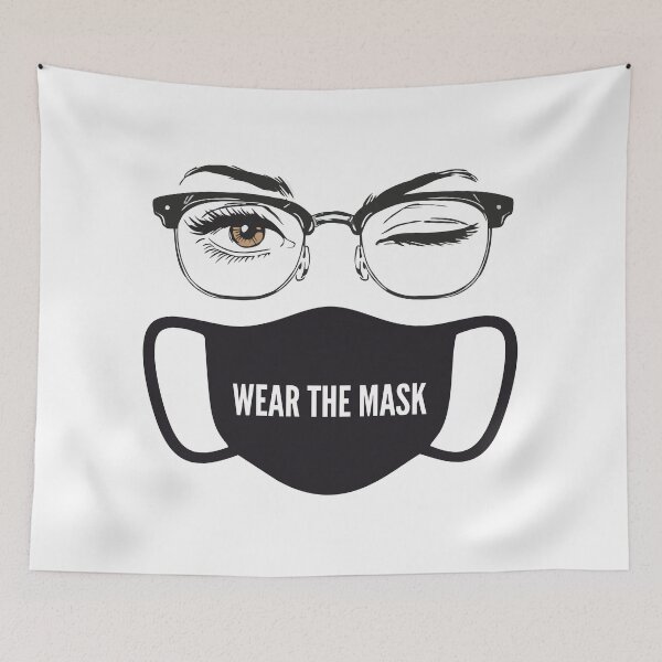 Item preview, Wear The Mask designed and sold by BearsandCompany.