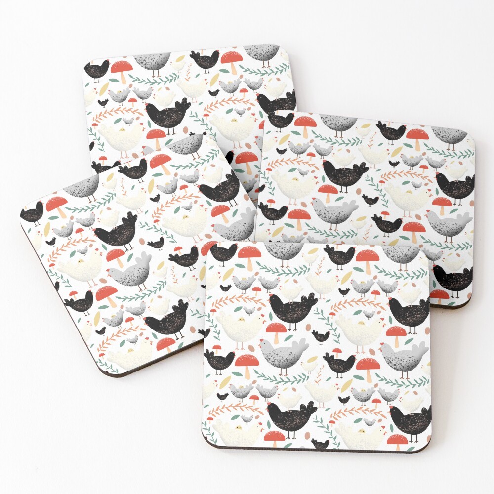 Item preview, Coasters (Set of 4) designed and sold by zyrapaint.