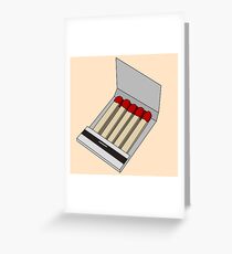 Matchbook Greeting Card