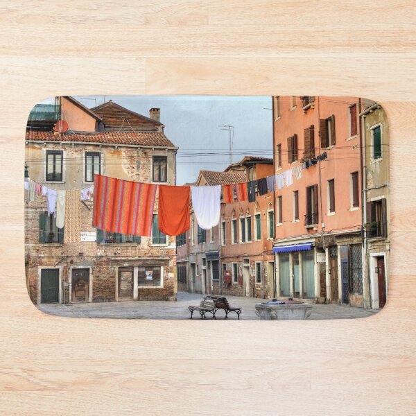 Item preview, Clotheslines At Campo Ruga, Venice Italy designed and sold by Mythos57.