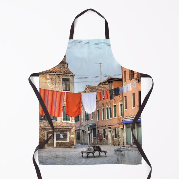 Item preview, Clotheslines At Campo Ruga, Venice Italy designed and sold by Mythos57.