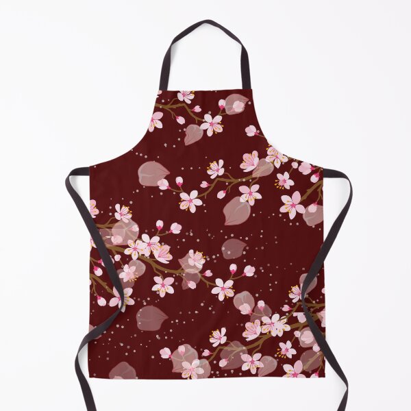 Item preview, Pretty Japanese Cherry Blossom Floral Seamless Repetition pattern designed and sold by Aishwarya  Singh.