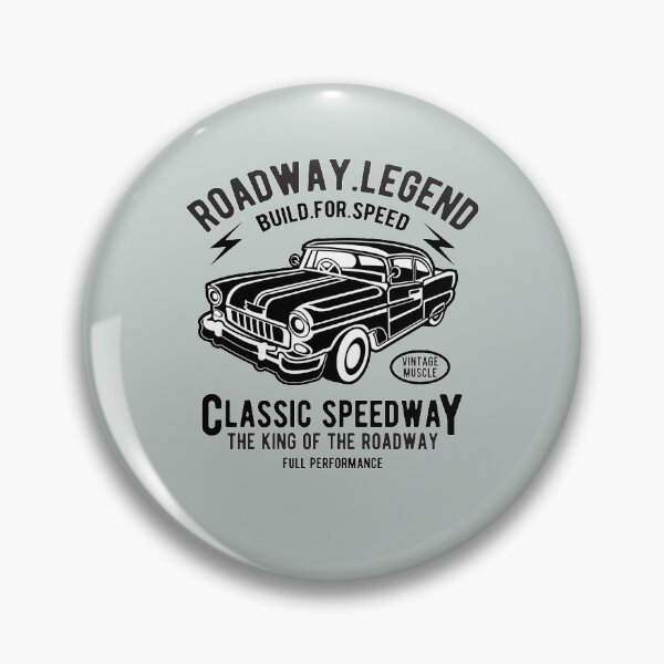 Item preview, Road way legend build for speed - Awesome vintage car lover Gift designed and sold by Teenation9.