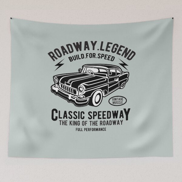 Item preview, Road way legend build for speed - Awesome vintage car lover Gift designed and sold by Teenation9.