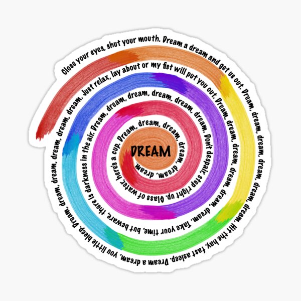 Sharkboy S Dream Song Sticker By Snowbv Redbubble