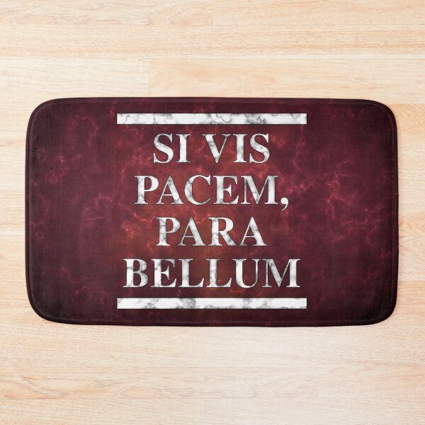 Item preview, Si Vis Pacem, Para Bellum, Roman Latin Motto in Marble designed and sold by SolarCross.
