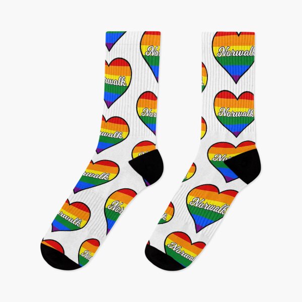 Item preview, Norwalk Connecticut Gay Pride Heart designed and sold by fearcity.