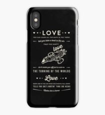Love - Capt. Malcolm Reynolds (Serenity) iPhone Case/Skin