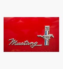 Ford Mustang Photographic Print