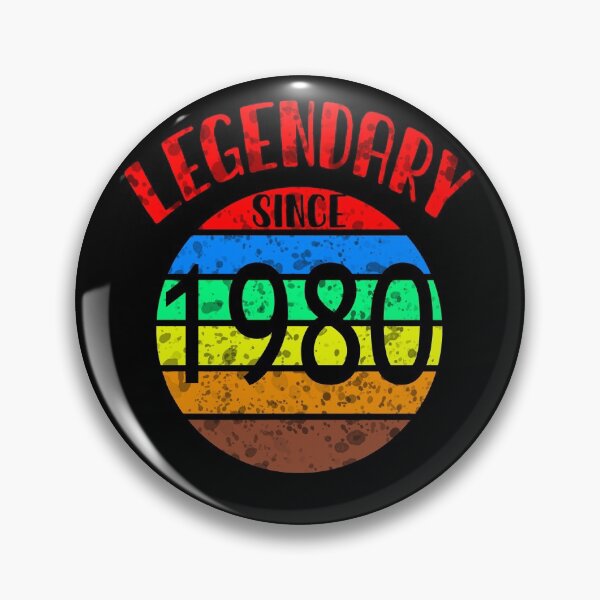 Item preview, Year of birth 1980 | Legendary since 1980 designed and sold by ela-94.