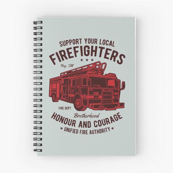 Item preview, Support your local firefighters - Awesome firefighter Gift designed and sold by Teenation9.