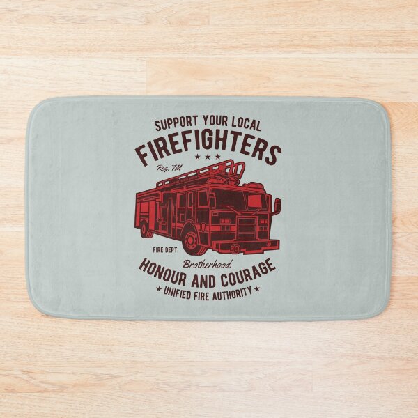Item preview, Support your local firefighters - Awesome firefighter Gift designed and sold by Teenation9.